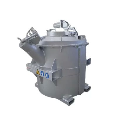 1000 KG Kapazität geschmolzenes Aluminium-Transfer-Löffel für niedrige Oberflächentemperatur