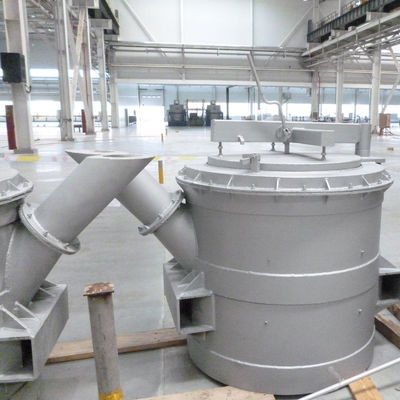 Glatte Oberflächenveredelung Schmelz-Aluminium-Übertragungs-Löffel für industrielle Anwendungen