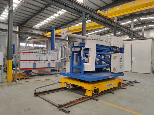 Rotationsflussinjektor mit Servomotor-Einspritzdruckregelung 0-300 mm/s Geschwindigkeit und 25 MPa Druck für die Aluminiumraffination