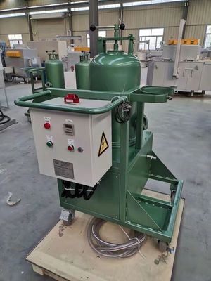 600 kg Dreh-Entgasungseinheit für die Raffination von Flusspartikelgröße ≤ 5 mm und Raffiniertes Flusspulver Sprühmenge 0~350 g/min