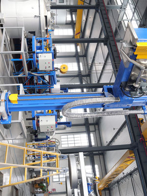 Graphit-Entgasungsrotor und 3-Phasen-Achse Graphit-Rotorgeschwindigkeit 100-600 r/min