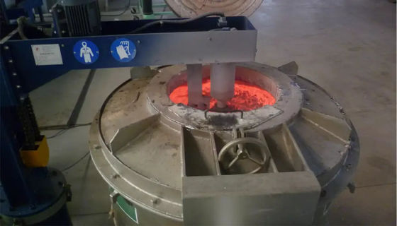 Graphit Rotor Material Aluminium Entgasmaschine mit 600 kg Kapazität und 220V/380V Stromversorgung