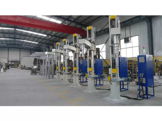 25 T/h Höchstverarbeitungsvolumen Aluminiumlegierungsabgasprodukt mit 4 Rotoren