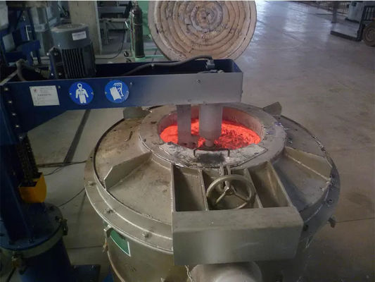 3-Phasen-Aluminium-Entgasmaschine mit 3000 kg Gesamtmaschinengewicht und 4 Rotoren