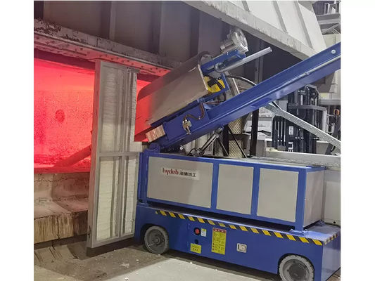 Graphitrotorgeschwindigkeit 0-600 R/min Rotationsentgasungseinheit mit 380 V Spannungs- und Frequenzumwandlung