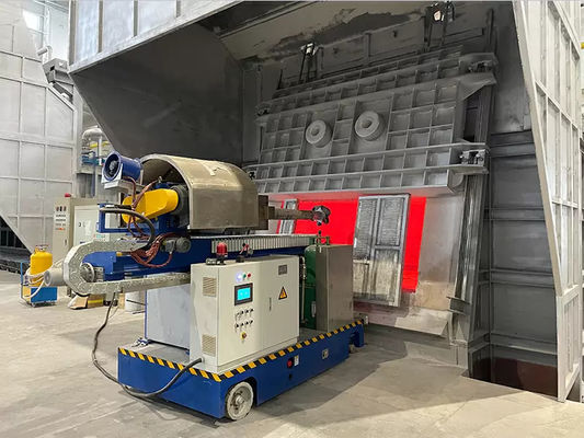 Verstellbare Aluminium-Raffinations-Entgasmaschine mit raffiniertem Gasdruck MPa von 0,1 bis 0,6 und Partikelgröße mm ≤5