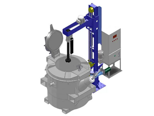 Erhöhung der Aluminiumproduktion mit 4-Rotor-Aluminium-Entgasmaschine 0-600 R/min Graphit-Rotorgeschwindigkeit und O2ppm≤5