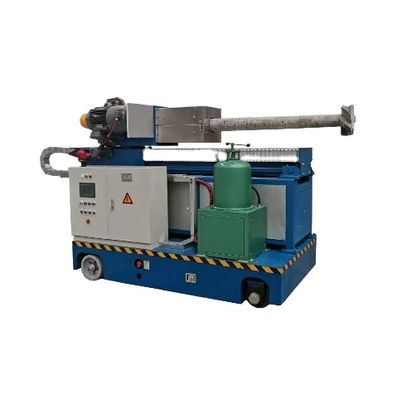 Maschine zur Injektion von Rotationsströmen mit hochreinem Gas