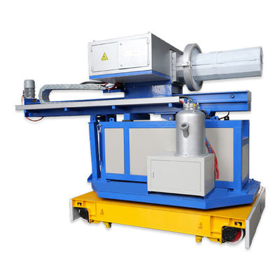 Raffinationsgasdruck 0,4 ∼ 0,6 MPa Fluss-Injektionsmaschine mit 50 L Eimer-Kapazität und Aluminium-Flüssigkeitstiefe 600-1100 mm