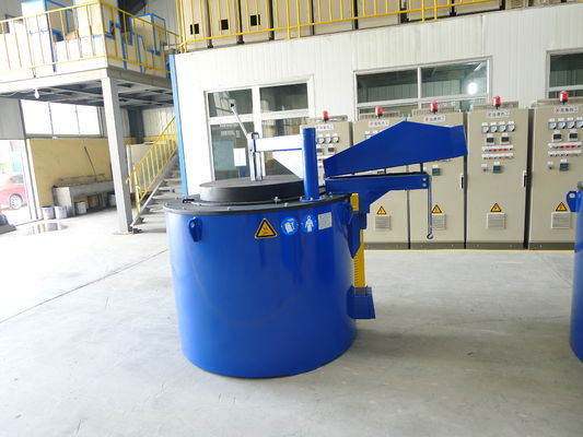 850 °C Nenntemperatur Schmelzofen für geschmolzenes Aluminium mit Temperaturgleichheit ≤ ± 5 °C