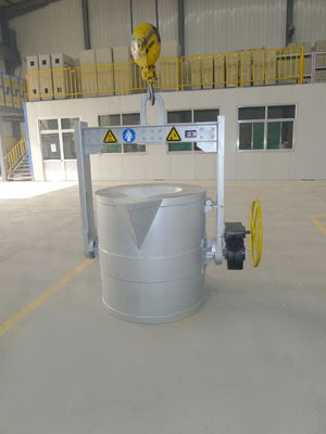 Hochfeste Schmelz-Aluminium-Transfer-Löffel mit maximaler Betriebstemperatur ≤ 850 °C und Oberflächentemperaturanstieg ≤ 50 °C