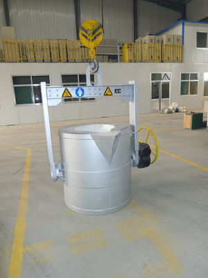 Hochfeste Schmelz-Aluminium-Transfer-Löffel mit maximaler Betriebstemperatur ≤ 850 °C und Oberflächentemperaturanstieg ≤ 50 °C