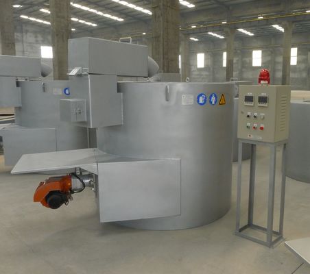 50 Hz-Frequenz-Aluminium-Kriegelöfen mit einem maximalen Durchfluss von 35 M3/h