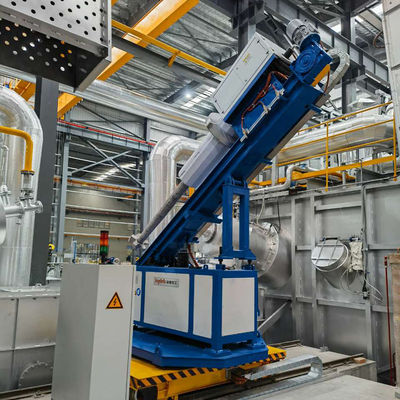 Gesamtleistung 150 kW Graphitwellenbox-Typ Rotationsabgasungseinheit für eine verbesserte Abgasung