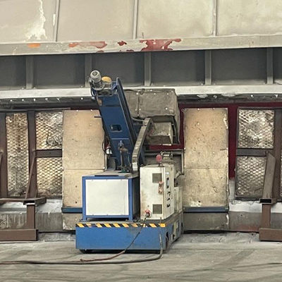 Raffinationsgasdurchfluss Aluminiumraffination mit Graphitrotorgeschwindigkeit von 0-320 r/min und einstellbarer Höchstdurchfluss von 6-30 m3/h
