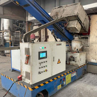 Hochreines Stickstoffraffinationsgas-Rotationsflux-Injektor mit ≤ 5 mm Fluxgranularität, mit einem Kran angehoben