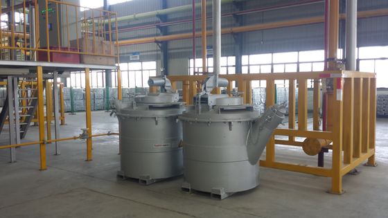 1000 KG Kapazität geschmolzenes Aluminium-Transfer-Löffel für eine glatte und schnelle Übertragung