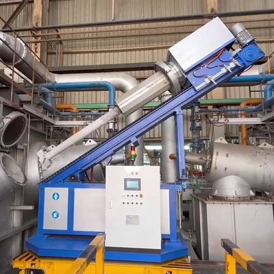 Hochreines Stickstoffraffinationsgas-Rotationsflux-Injektor mit ≤ 5 mm Fluxgranularität, mit einem Kran angehoben