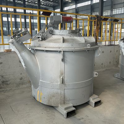 Dauerhafte Schmelz-Aluminium-Übertragungsschüsseln mit einem natürlichen Temperaturabfall von ≤ 15 °C/h und einer maximalen Betriebstemperatur von ≤ 850 °C