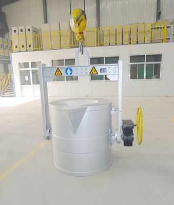 Zylindrische Schmelz-Aluminium-Transfer-Löffel Die perfekte Lösung für innerhalb von 1000m Entfernung Aluminium-Transfer