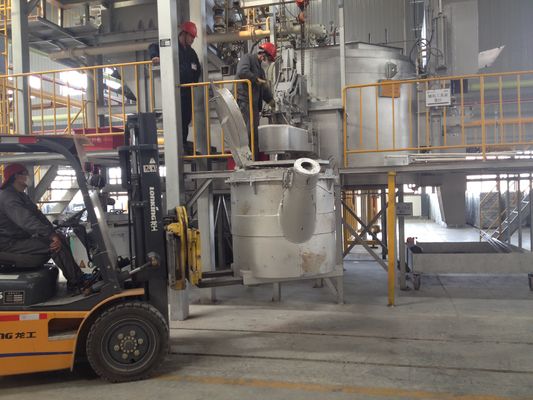 Glatte Aluminiumübertragung mit geschmolzenen Aluminium-Übertragungsschläuche und Aluminium-Übertragung Material