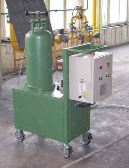 Einstellbare Durchflussrate Rotationsflux-Injektor Graphit-Rotorgeschwindigkeit 0 ̊320r/min Raffinationsgas Maximum 6 ̊30m3/h