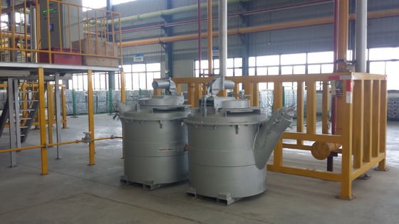Glatte Oberflächenveredelung Schmelz-Aluminium-Übertragungsladler Optimale Lösung für die Übertragung von Aluminium