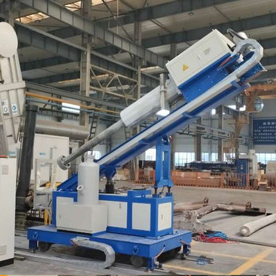 Rotationsflussinjektor mit Servomotor-Einspritzdruckregelung 0-300 mm/s Geschwindigkeit und 25 MPa Druck für die Aluminiumraffination