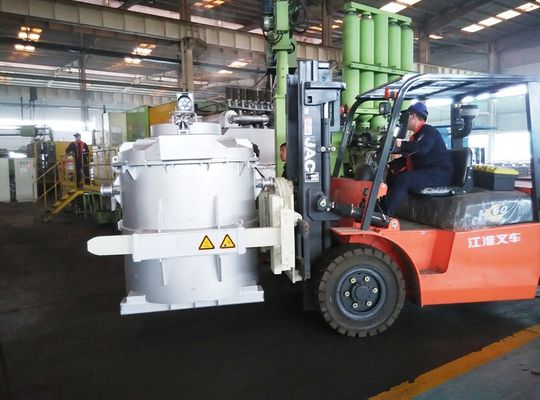 24 Monate Lebensdauer für Schmelzaluminium-Gießpfannen für Hochtemperaturanwendungen