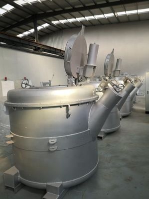 Stahlgriffe geschmolzenen Aluminium-Transfer-Löffel für präzise und sichere Übertragung