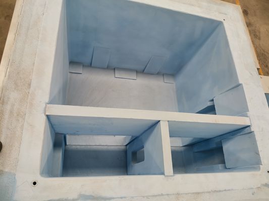 Aktivkohle-Druckguss-Filtrationsbox mit 60 PPI Keramik-Schaumfilter