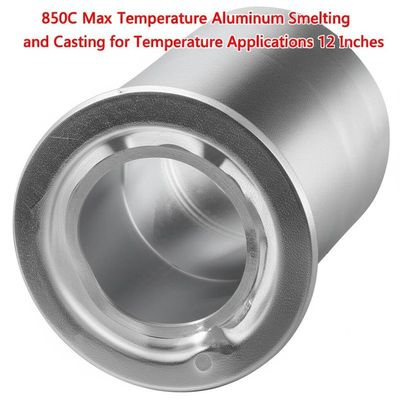 850 °C Max-Temperatur Aluminiumschmelzen und Gießen für Temperaturanwendungen 12 Zoll