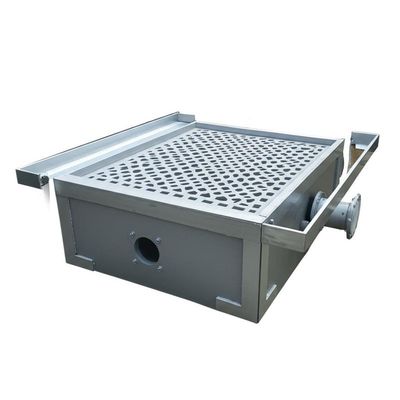 17 Zoll Keramik-Schaumfilterplatten-Filtrationsbox mit 850℃ Maximaltemperatur und 5 T/H Durchfluss für Aluminiumschmelzen