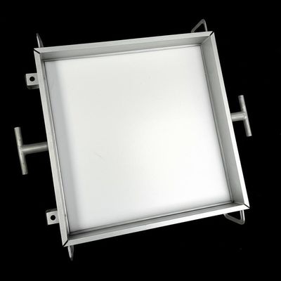 Klare Filtrationsbox mit 2 Pfund Kapazität und 17''*17''*1 Plattenabmessung für Aluminiumschmelzen und -gießen