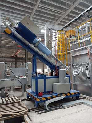 930 Kilogramm schnell schmelzendes 880mm Barren-kleines elektrisches Aluminiumschmelzofen-Aluminium