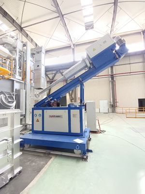 930 Kilogramm schnell schmelzendes 880mm Barren-kleines elektrisches Aluminiumschmelzofen-Aluminium