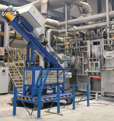 930 Kilogramm schnell schmelzendes 880mm Barren-kleines elektrisches Aluminiumschmelzofen-Aluminium