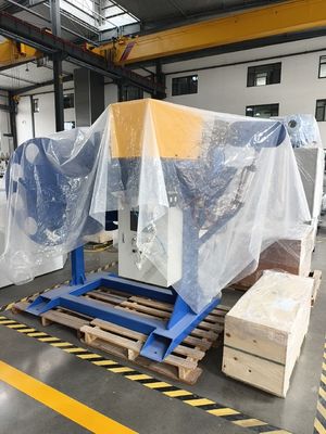 Aluminium-Gießstab-Zuführeinheit mit Edelstahlmaterial und blauer Farbe