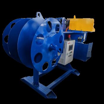 Rod Feeding Machine with Adjustable Feeding Speed Automatic Double Feeding and Empty Alarm for Continuous Production