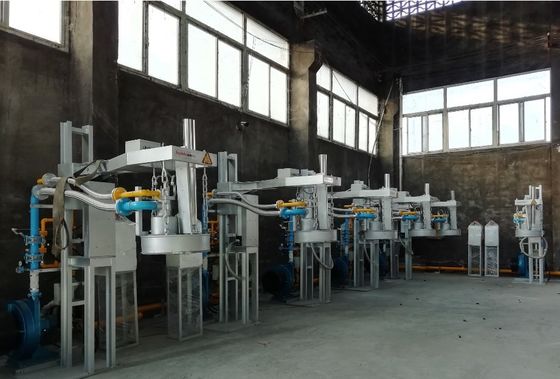 Gasdruck 5000 Pa Ladle Vorwärmsystem für Aluminium Druck 0,5-0,7MPa