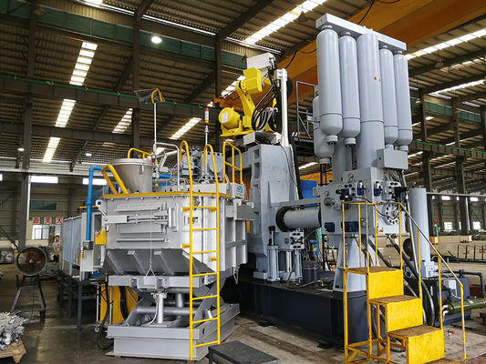 Aluminiumholding-Ofen der Induktions-700KG für schmelzendes strömendes flüssiges Aluminiummetall