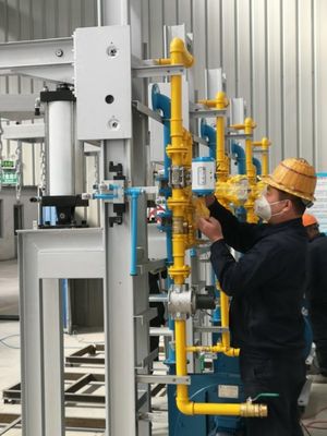 Gasbeheizungsschüssel Vorheizung für Übertragungsschüssel Gasfluss 0-36 M3/h