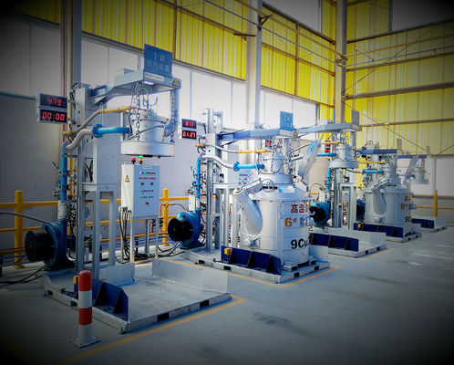 Gasdruck 5000 Pa Ladle Vorwärmsystem für Aluminium Druck 0,5-0,7MPa