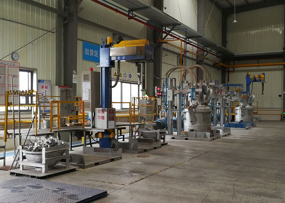 Vakuumgrad ≤-0,092 MPa Aluminium-Entgasungsmaschine mit Rinnen-Auskleidungslebensdauer von ≥18 Monaten