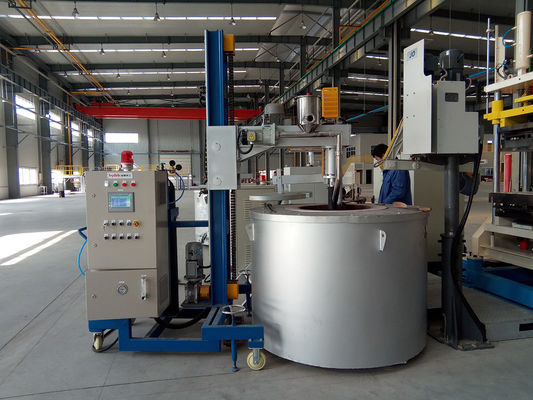 Einstellbarer Raffiniergasdruck MPa Von 0,1 bis 0,6 Für Aluminiumraffinations-Entgasmaschine