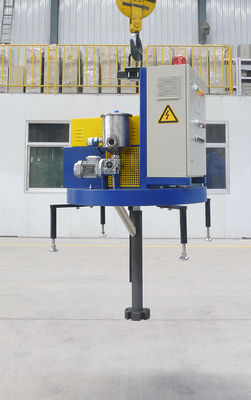 Energieeinsparung 0 ≈ 350 g/min Raffiniertes Flusspulver Sprühmenge geschmolzenes Aluminium Entgasmaschine für 380V ± 10% Spannung