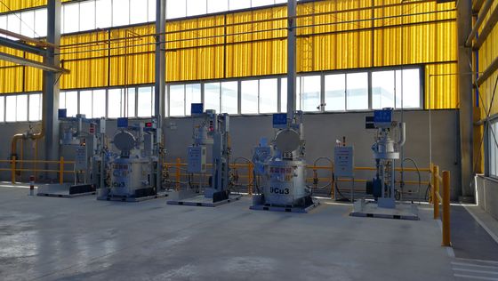Erneuerung Ihres Ladle-Vorheizungssystems mit Erdgas bei Gasdruck von 5000 Pa und Gasdurchfluss von 0-16 M3/h