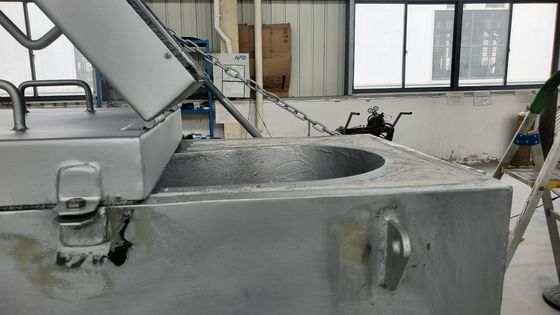 CFF12 12in Cfa in der Linie Luft-Lenker-Filter-Kasten für Reinheits-flüssiges Aluminium ISO9001
