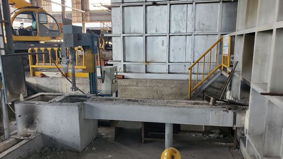 Auf Linie 12 Zoll Plattenfilter 20 PPI Cfa-Filter-Kasten-für Reinheits-flüssiges Aluminium