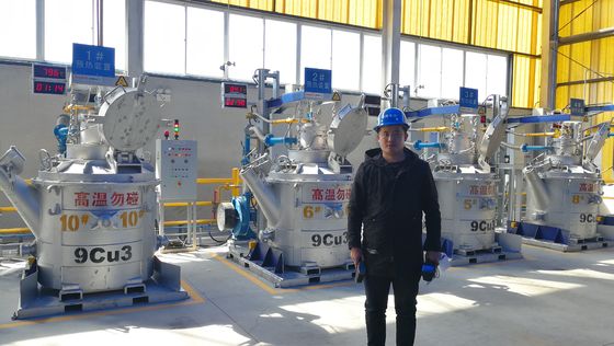 Druck 0,5-0,7 MPa Ladle Vorwärmer für Transfer Ladles Backtemperatur 0-850°C